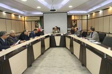 جلسه هیات رئیسه - بیمارستان رازی